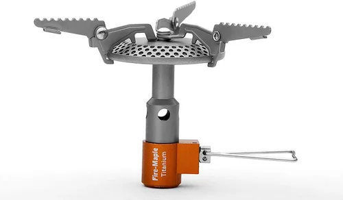 Miniatura 9 de Fire-Maple Blade 2 Estufa portátil de propano para acampar y mochilero ultraligera Estufas de senderismo de titanio con tubo de precalentamiento