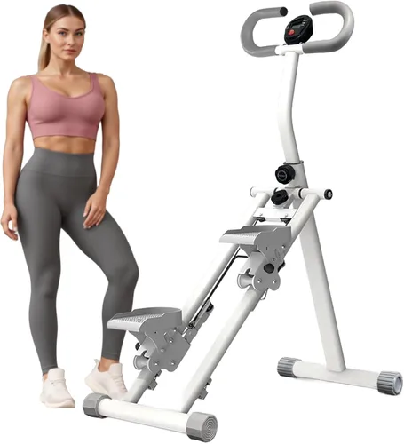 Miniatura 11 de Stair Stepper for Home, Upgraded 3-Level Adjustable Resistance& Incline, Extra-Wide Non-Slip Pedals, LCD Counter with Phone Holder, 350 lbs Capacity
