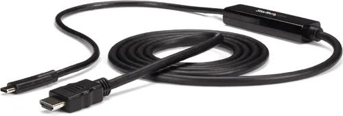 StarTech. com Cable USB C a HDMI, 4K 30Hz USB Tipo-C a HDMI Convertidor de Pantalla de Video, Cable Adaptador de Monitor, Compatible con Thunderbolt