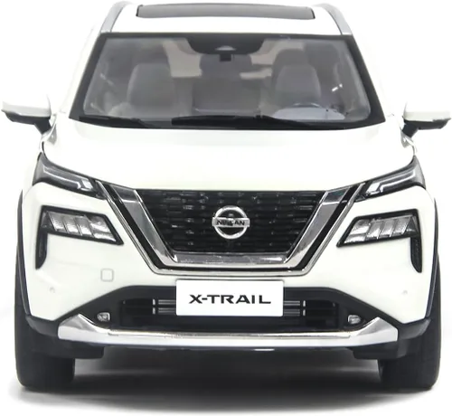 Miniatura 2 de PAUDI MODELO 1/18 Coche fundido a presión X-Trail Minicar 2022 para adultos Colección Regalo de cumpleaños Blanco