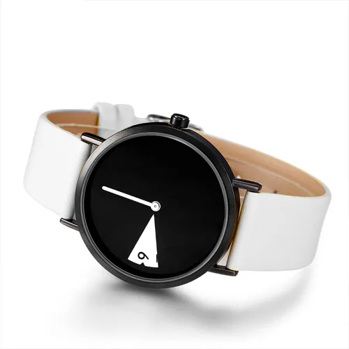 Miniatura 5 de SHENGKE Women Minimalist Watch Ultra Thin Leather Strap Fashion Creative Waterproof Watch