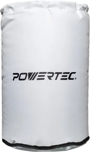 Miniatura 9 de POWERTEC 70009V Bolsa de recolección de polvo de plástico transparente, 19-1/2 pulgadas de diámetro x 33 pulgadas, paquete de 5 bolsas colectoras