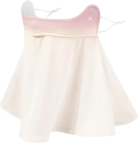 Miniatura 12 de WRELS UPF 50+ Unisex Cubrecara Transpirable y Refrescante con Protección UV para el Sol, con Elástico para las Orejas, Bufanda para el Cuello