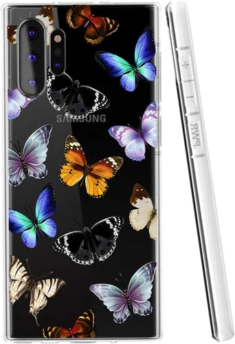 Miniatura 3 de Funda de teléfono para Galaxy Note 10 Plus 5G, para Samsung Note10+ para niñas, funda protectora transparente de TPU suave transparente para Samsung