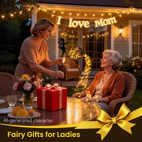 Miniatura 6 de X-PREK Luces solares impermeables para exteriores, luces solares de jardín de hadas, decoración al aire libre, regadera solar de colibrí, regalos