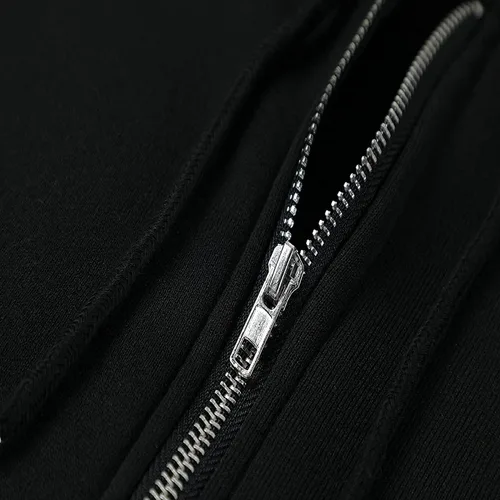 Miniatura 5 de EFAN - Sudaderas con capucha para mujer, chaqueta oversized para otoño, sudaderas informales con cordón, cremallera Y2K y bolsillo