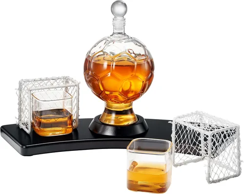 Miniatura 11 de Regalos de béisbol para hombres, juegos de decantador de whisky para hombres, juego de decantador de bate de béisbol de 20 onzas con 2 vasos, regalo