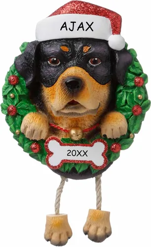 Miniatura 6 de Adorno de Navidad personalizado para mascotas de raza de perro (Beagle)