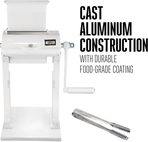 Miniatura 6 de Weston Herramienta Ablandadora de Carne y Cubicadora de Servicio Pesado, Operación Manual Rápida y Fácil para Cortes de Hasta 4.5" de Ancho x 0.75