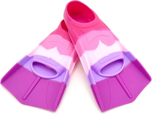 Miniatura 14 de Swimming Training Fins,Comfortable Silicone Flippers for Swimming and Diving,Size Suitable Kids Girls Boys Adult
