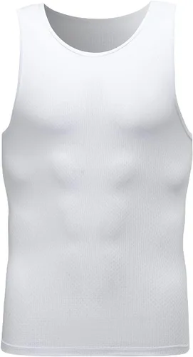 Miniatura 4 de Santic Ciclismo capa base para hombre Ciclismo Tank Top sin mangas Ciclismo Jersey Undershirt Chaleco de secado rápido estrella
