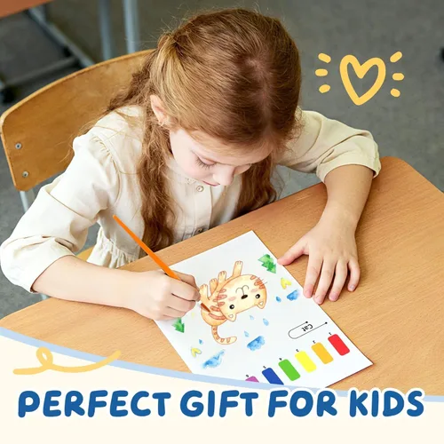 Miniatura 7 de YPLUS Libros de pintura con agua para niños pequeños, juguetes de arte y manualidades de pintura de acuarela, regalo para niños de 1 a 3, 2 a 4, 4 a