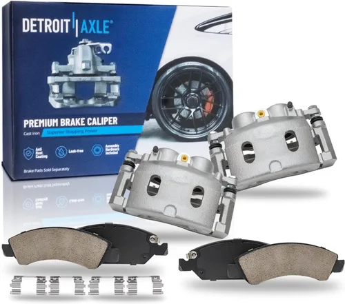 Miniatura 135 de Detroit Axle - Pastillas de freno traseras para Honda Odyssey 2011-2017 Pilot 2007-2013 MDX 2010-2013 ZDX 2010-2013 Pastillas de freno de cerámica