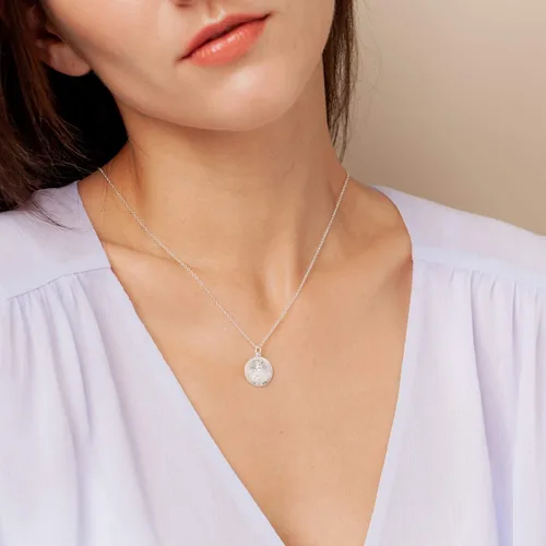 Miniatura 4 de BENIQUE Collar delicado para mujeres y niñas, plata de ley 925 maciza o metales rellenos de oro de 14 quilates, cadena fina, colgante significativo