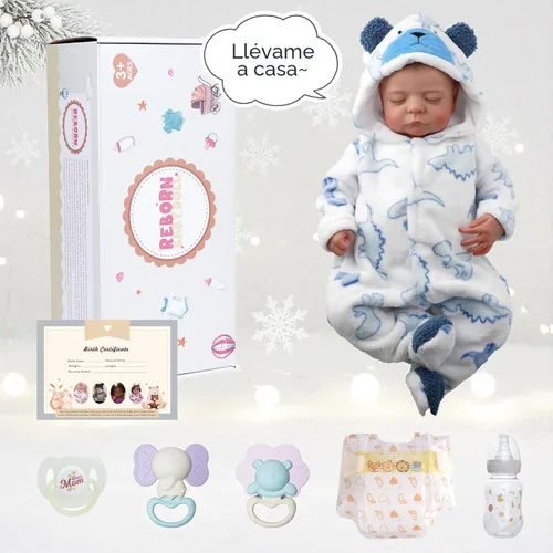 Miniatura 7 de BABESIDE Muñecas Reborn de Bebé Niño, de 20 Pulgadas, Muñecas de Bebé Recién Nacido Realistas, Muñeca Poseable y Realista para Niño, Cuerpo Suave