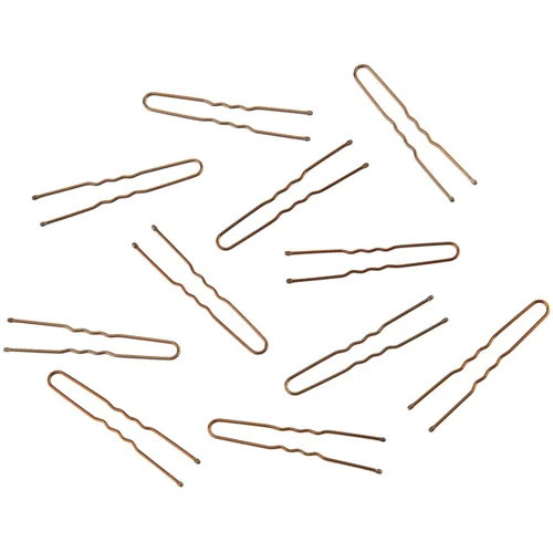 Miniatura 4 de AIEX Kit de 200 horquillas en forma de U, horquillas para el cabello, pinzas para el cabello para mujeres y niñas y peluquería (bronce)