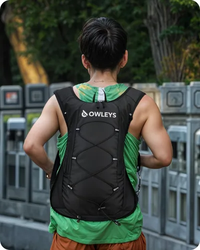 Miniatura 7 de Owleys Mochila de hidratación - Mochila de hidratación ligera e impermeable Bolsa de agua de 2 litros Mochila para correr y ciclismo