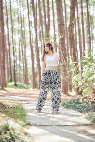 Miniatura 5 de Lannaclothesdesign Elefante Hippie Boho Yoga Harem Pantalones