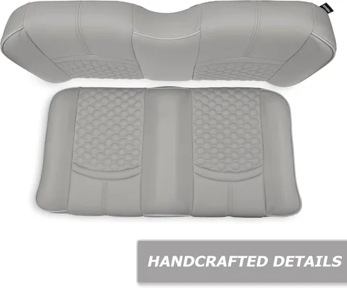Miniatura 3 de MODZ® FS1 Custom Golf Cart Asiento delantero para Yamaha G29 Drive - [2007-2016] - [Añadir $40] - Base gris - Patrón de doble diamante