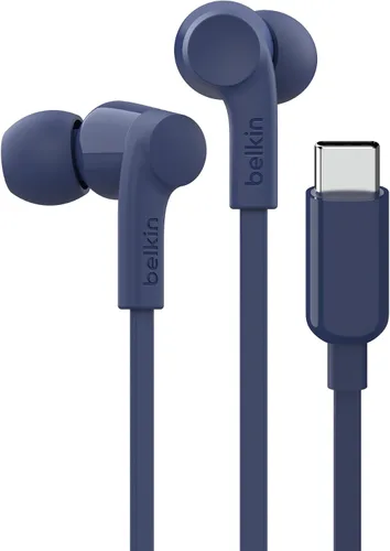 Miniatura 9 de Belkin SoundForm - Auriculares con cable con conector USB-C, auriculares intrauditivos con micrófono, auriculares USB-C para iPhone 17, iPhone 16
