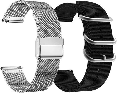 Miniatura 7 de Correas de reloj inteligente de 0.866 in compatibles con Fossil Men's Gen 6/5E 1.732 in, Gen 5 Carlyle Garrett/Gen 5 Julianna/Gen 4 Explorist HR