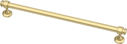 Miniatura 28 de Alzassbg - Paquete de 10 tiradores dorados cepillados para gabinete, manijas de cocina de 3 pulgadas (76mm) de centro a centro de agujero, barra
