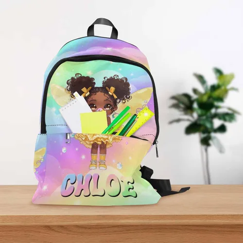 Miniatura 104 de Texto personalizado Elefante desgaste gafas mochila mochila mochila casual Daypack bolsa para mamá niñas, color86-4, Mochilas Daypack