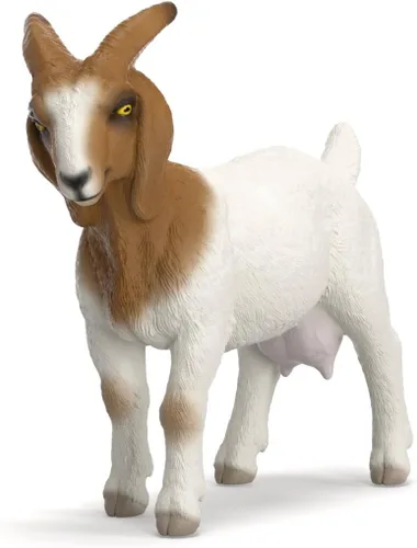 Miniatura 12 de Schleich Farm World – Juego de 31 piezas de establo de cabras con 2 figuras de cabras y accesorios – Juguetes de animales de granja para niños