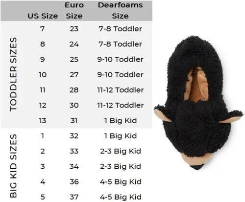Miniatura 5 de Dearfoams Pantuflas unisex para niños