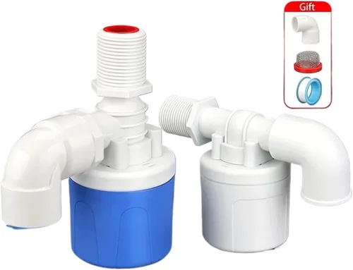Miniatura 2 de Válvula de control automático de nivel de agua de 1/2" 3/4" 1" Válvula de bola flotante de torre de plástico Interruptor de flotador de piscina