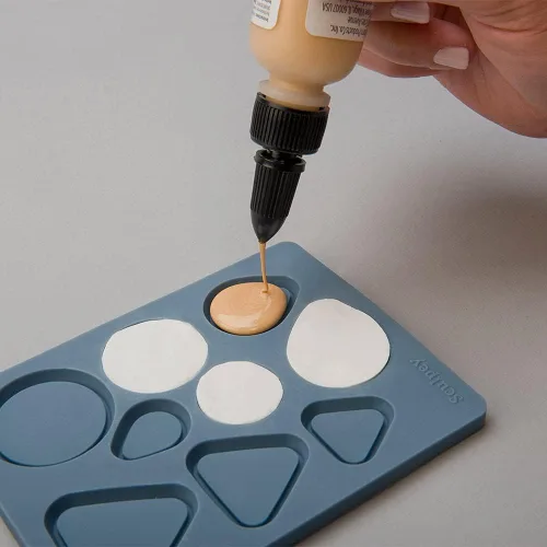 Miniatura 2 de Sculpey Herramientas Flexible Horno Seguro Silicona Bisel Molde