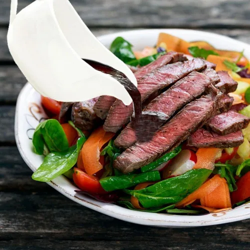 Miniatura 5 de Qlans Salsera con Cucharón y Platillo de 17 Oz, Salsera de Cerámica con Bandeja para Aderezos de Ensalada, Leche, Salsas Calientes, Crema, Caldo, 1