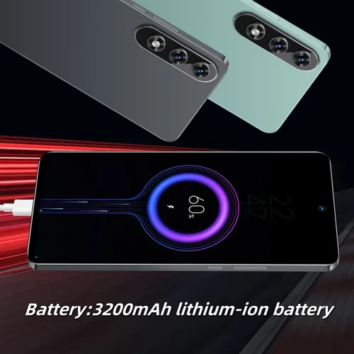 Miniatura 7 de Teléfono desbloqueado, pantalla de 6.56 pulgadas, 2G RAM y 64G ROM, cámara trasera de 16 MP, compatible con banda de frecuencia de tarjeta SIM dual