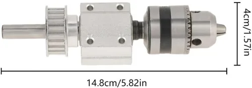 Miniatura 3 de Conjunto de husillo sin motor de alta precisión para taladro de mesa DIY Drill Press