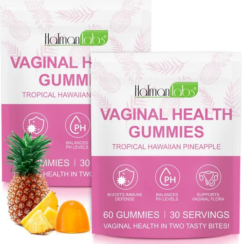 120 unidades de gomitas probióticas vaginales, equilibrio del pH para mujeres, gomitas premium de equilibrio femenino para mujeres, mejora la