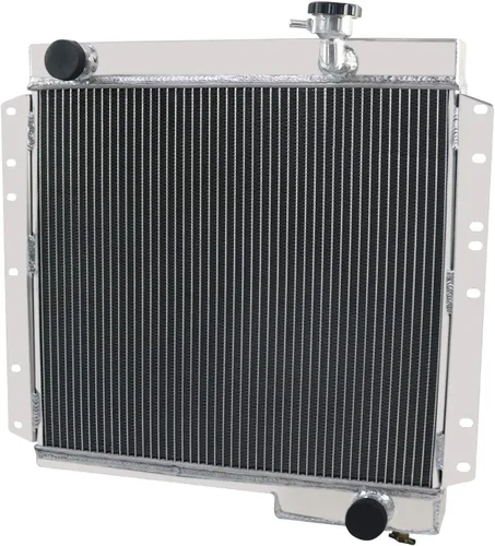 Miniatura 2 de Radiador de aluminio de 4 filas compatible con Toyota Land Cruiser FJ40 FJ45 3.9L/4.2L MT radiadores 71 72 73 74 75 76 77 78 79