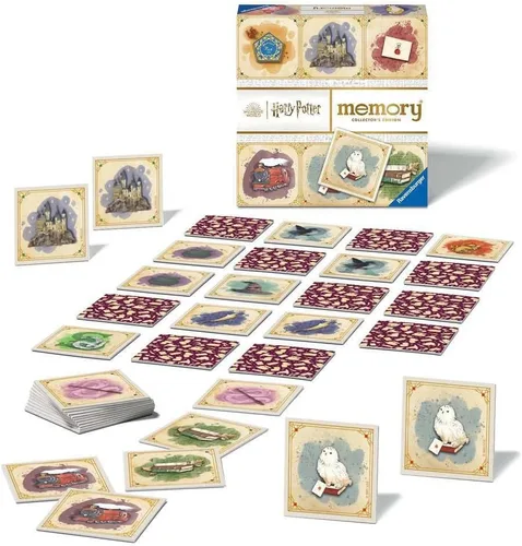 Miniatura 3 de Ravensburger Juego de memoria de coleccionista de Harry Potter, pares de fotos a juego para niños a partir de 6 años