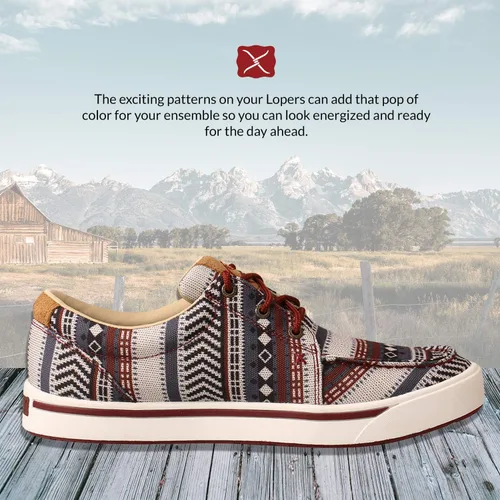 Miniatura 2 de Twisted X Hooey Lopers Zapatillas de lona para hombre