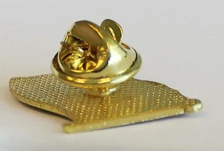 Miniatura 3 de Ucrania - Pin de solapa nacional, Acero aleado