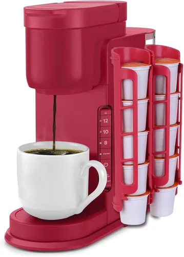 STORAGENIE - Soporte para cápsulas de café Keurig K-Cup, almacenamiento de cápsulas de café K-Cup de montaje lateral, organizador de cápsulas de