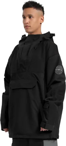 Miniatura 31 de GSOU SNOW Chaqueta de esquí para hombre, abrigo de nieve para snowboard, cálido, invierno, impermeable, con capucha