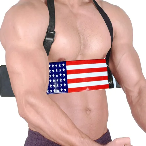 Miniatura 2 de IBRO Curl Bar Arm Blaster para bíceps tríceps antebrazos Rizos aisladores de predicador Fuerza muscular para culturismo gimnasio fitness