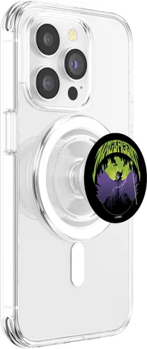 Miniatura 3 de Disney Sleeping Beauty Silouhette Maleficent Rock Theme PopSockets MagSafe PopGrip para iPhone