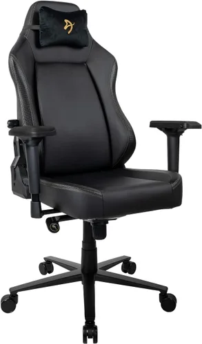 Miniatura 5 de Arozzi Primo - Silla de oficina de piel sintética de alta calidad con sillón reclinable giratorio basculante de inclinación, altura ajustable