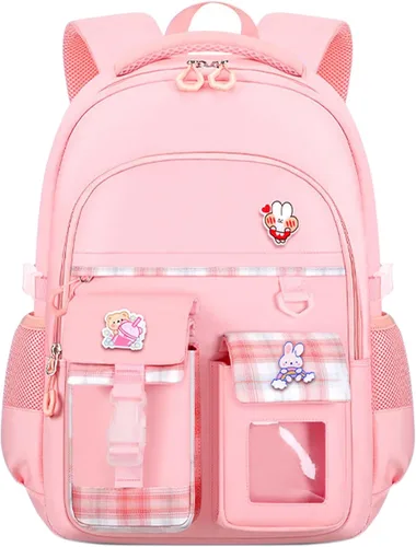 Miniatura 9 de Linda mochila kawaii para adolescentes y niñas, mochila kawaii para estudiantes de escuela primaria, escuela secundaria, mochila de viaje estética