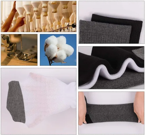 Miniatura 5 de COOVAN 12 Pairs Mens Cushion Ankle Socks Men 12 Pack Low Cut Comfort Breathable Casual Socks