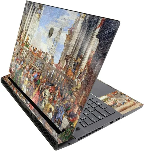 Miniatura 293 de MightySkins - Skin brillante con purpurina para Alienware M17 R3 (2020) y M17 R4 (2021) - Diversión de los años 90 Acabado duradero con purpurina