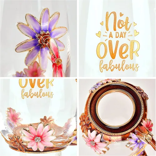 Miniatura 4 de OEAGO Regalos de cumpleaños para mujeres, taza de té para mamá, regalos únicos de amistad para madres para ella de parte de hija, hijo, ideas