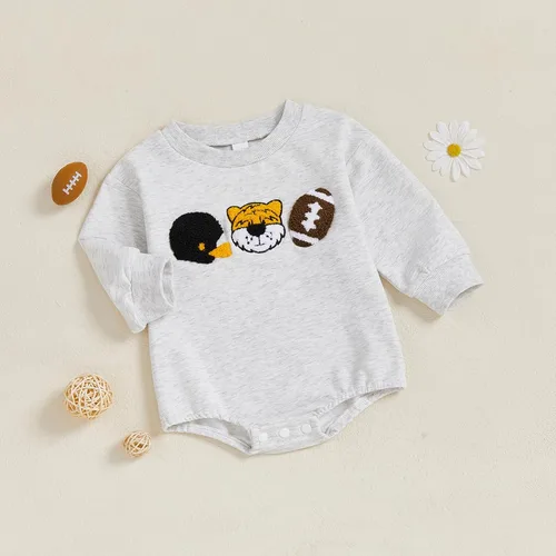 Miniatura 35 de Kuriozud Mameluco de burbujas para bebé recién nacido, manga larga, suéter de gran tamaño, ropa de otoño e invierno