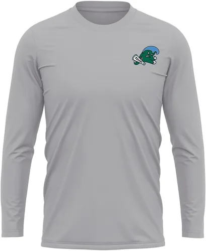 Miniatura 226 de Camisa deportiva de manga larga oficial de la NCAA Collegiate para hombre, con logotipo en el pecho izquierdo, colección Athletic Heather